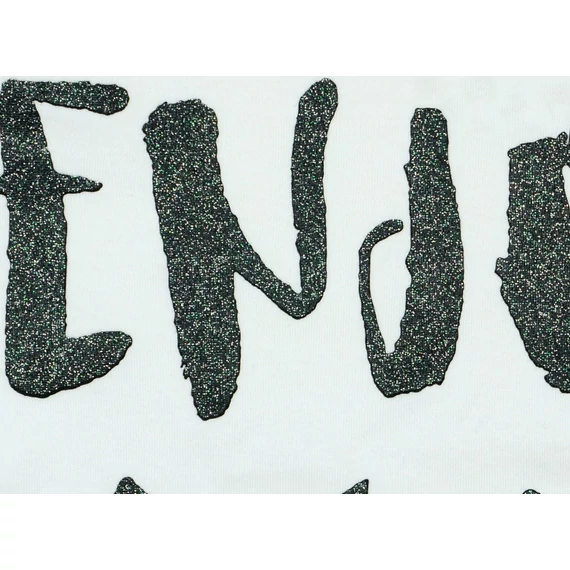 Lányka pizsama glitteres Enjoy felirattal